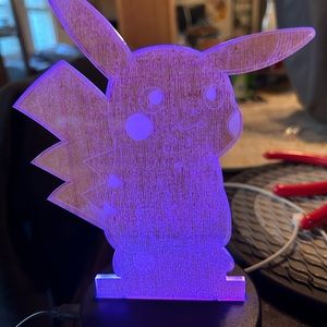 Light up pikachu.